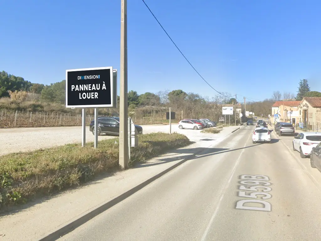 Panneau 4m² Chem. de la Cadière - La Cadiere d'Azur