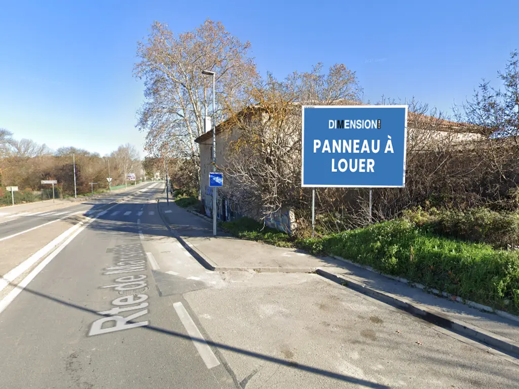 Panneau 12m² Rte de Marseille - Luynes