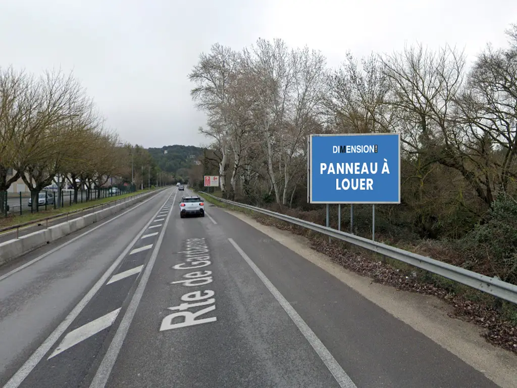 Panneau 12m² Rte de Gardanne - Luynes
