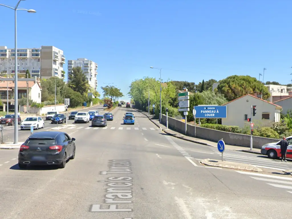 Panneau Trivision 8m² Av. Francis Turcan - Martigues