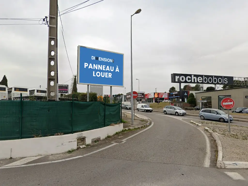 Panneau 8m² Av. du Plan de Campagne - Les Pennes-Mirabeau