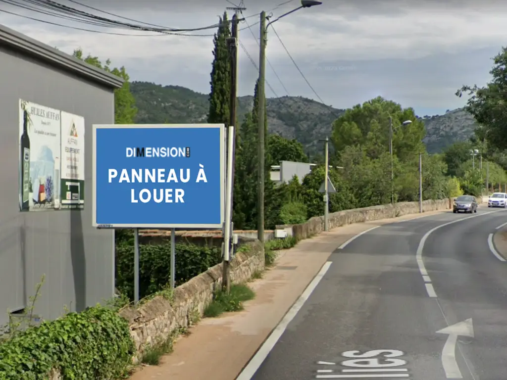 Panneau 8m² Av. des Alliés - Roquevaire