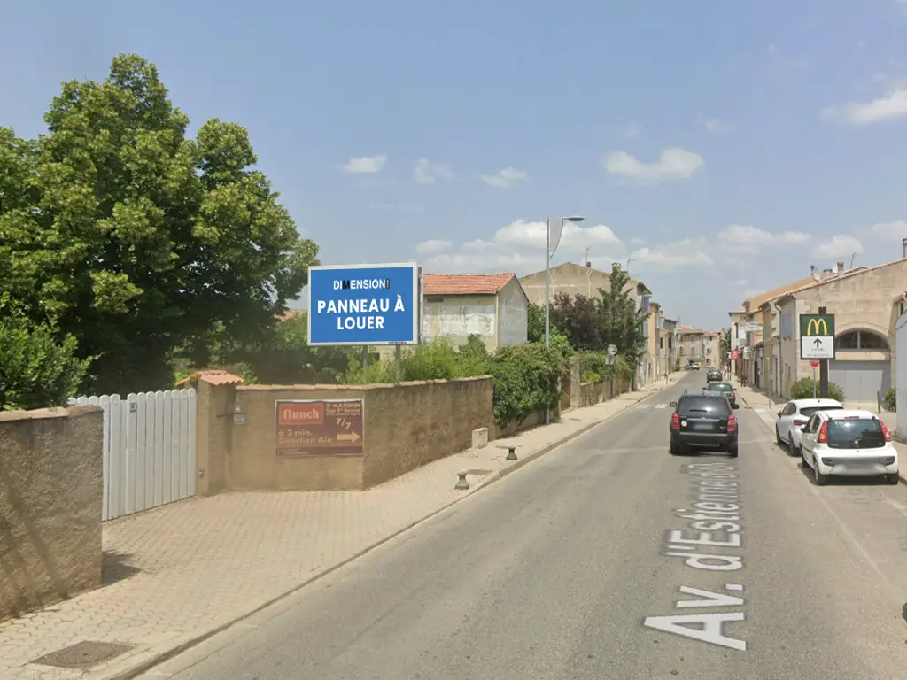 Panneau 4m² Av. d'Estienne d'Orves - Saint-Maximin-la-Sainte-Baume