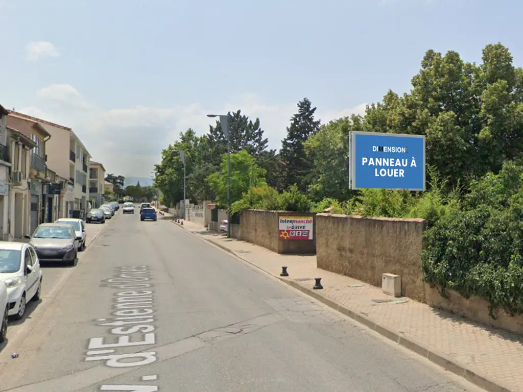 Panneau 4m² Av. d'Estienne d'Orves - Saint-Maximin-la-Sainte-Baume