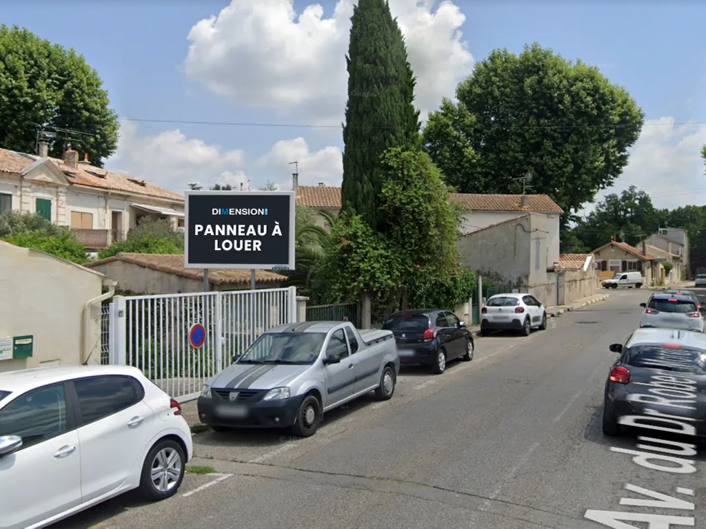 Panneau 4m² Av. du Dr Robert Morel - Arles