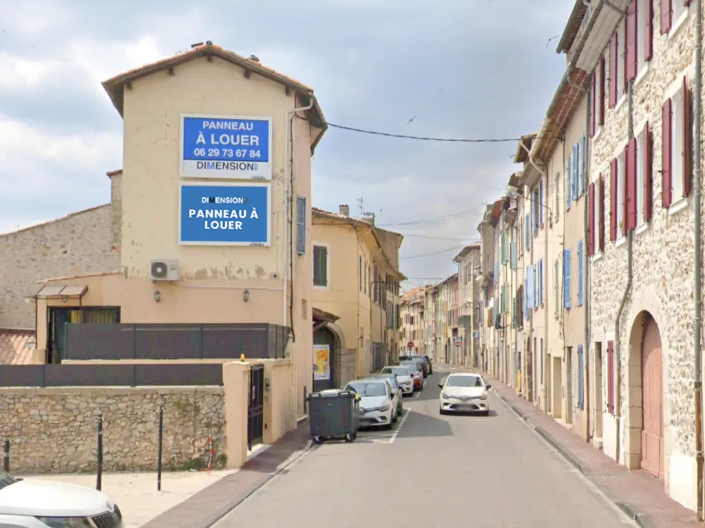 Panneau 4m² Rue Rouguière - Tourves