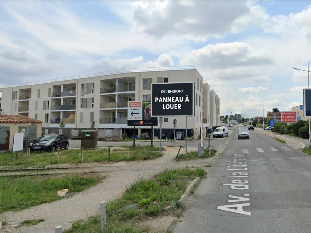 Panneau 8m² Av. de la Libération - Arles