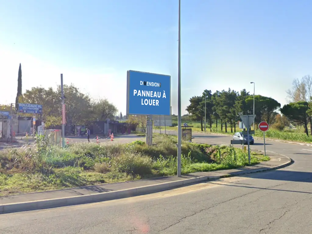 Panneau 8m² Boulevard de l'Europe - Vitrolles