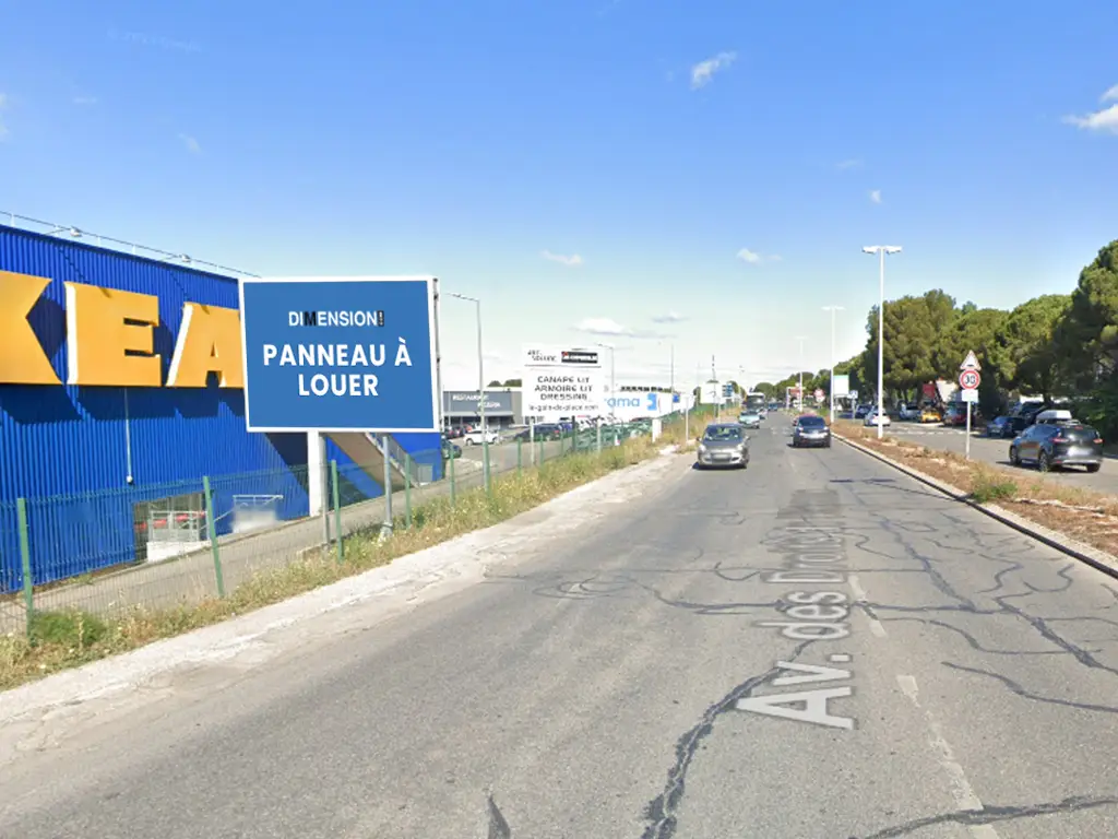 Panneau 12m² Av. des Droits de l'Homme - Vitrolles