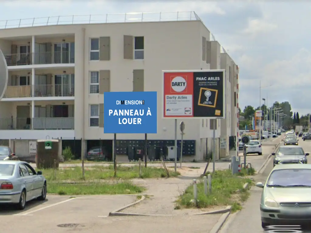Panneau 8m² Av. de la Libération - Arles