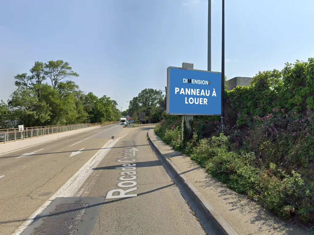 Panneau 12m² Rocade Charles de Gaulle - Avignon