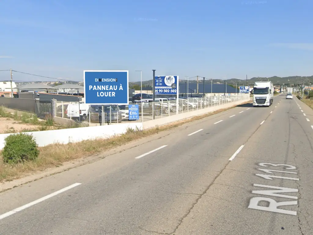 Panneau 8m² RN113 - Lançon-Provence