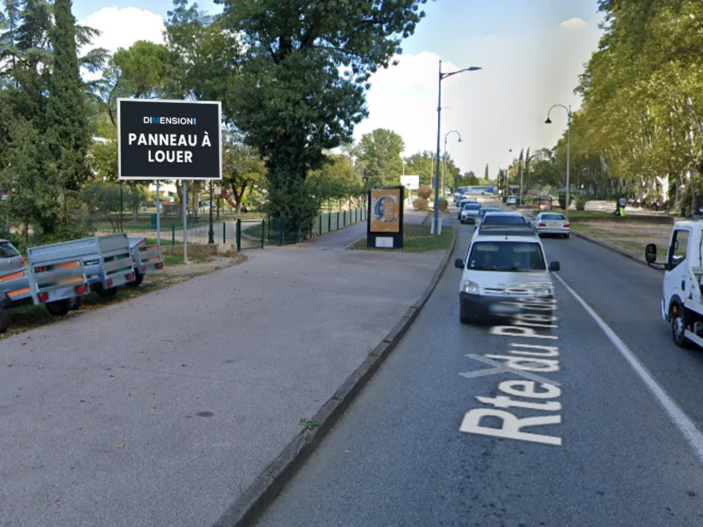 Panneau 8m² Rte du Pré de Pâques ou Av. des Bergers - Brignoles