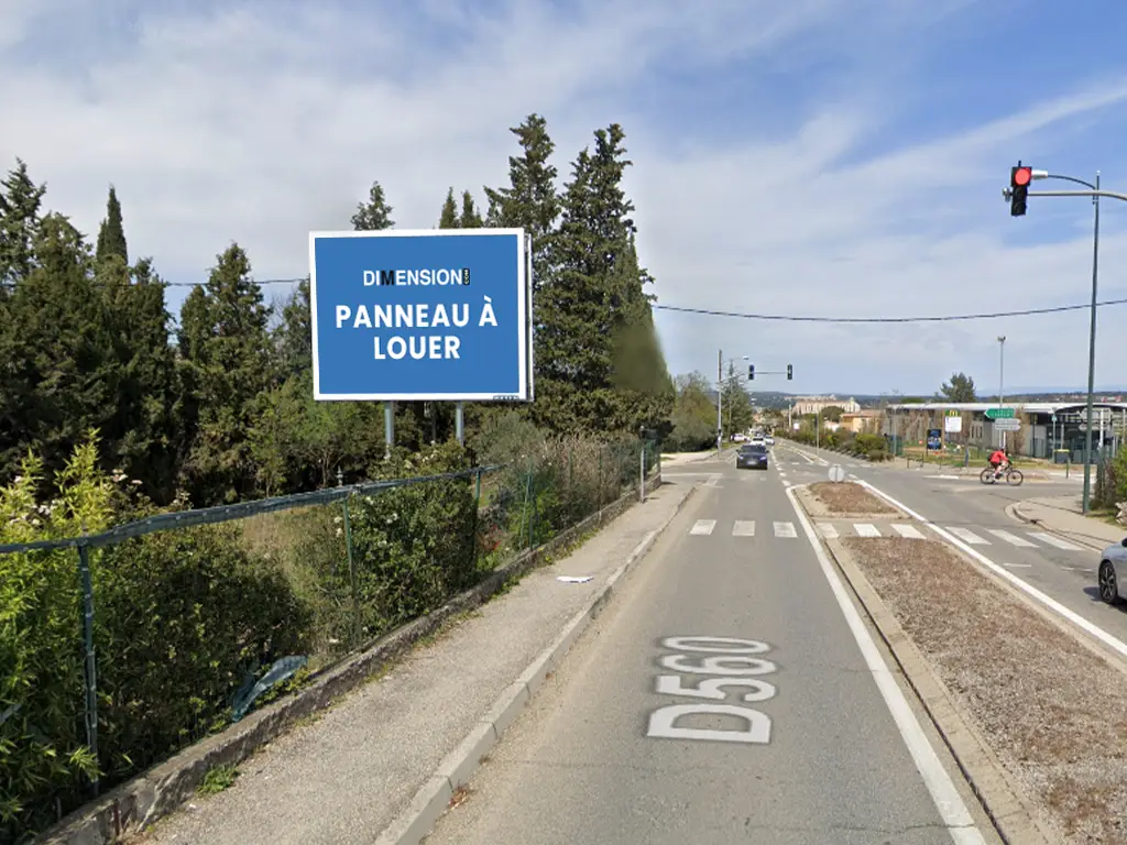 Panneau 8m² Rte de Marseille - Saint-Maximin-la-Sainte-Baume