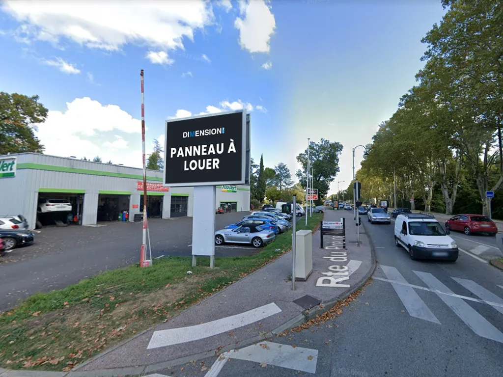 Panneau 8m² Rte du Pré de Pâques - Brignoles