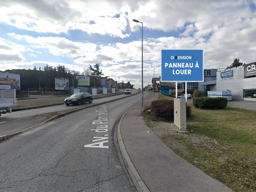 Panneau 8m² Av. du Plan de Campagne - Les Pennes-Mirabeau