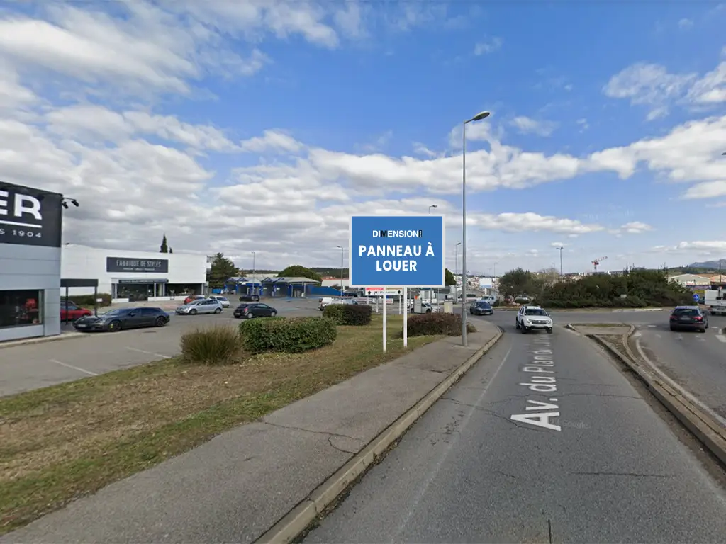 Panneau 8m² Av. du Plan de Campagne - Les Pennes-Mirabeau