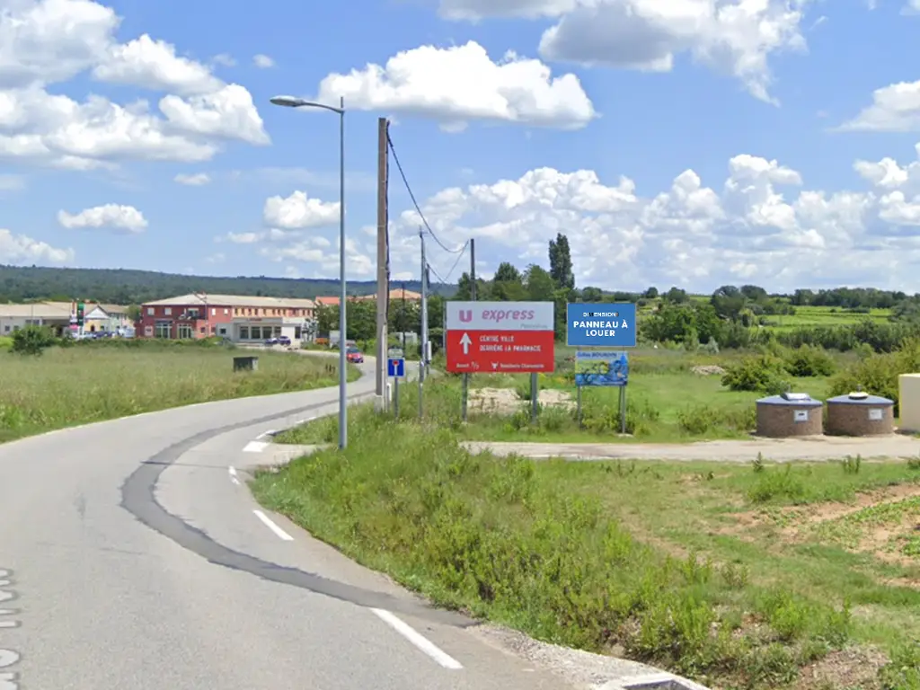 Panneau 1,5m² Rte. de Trets – Pourrières