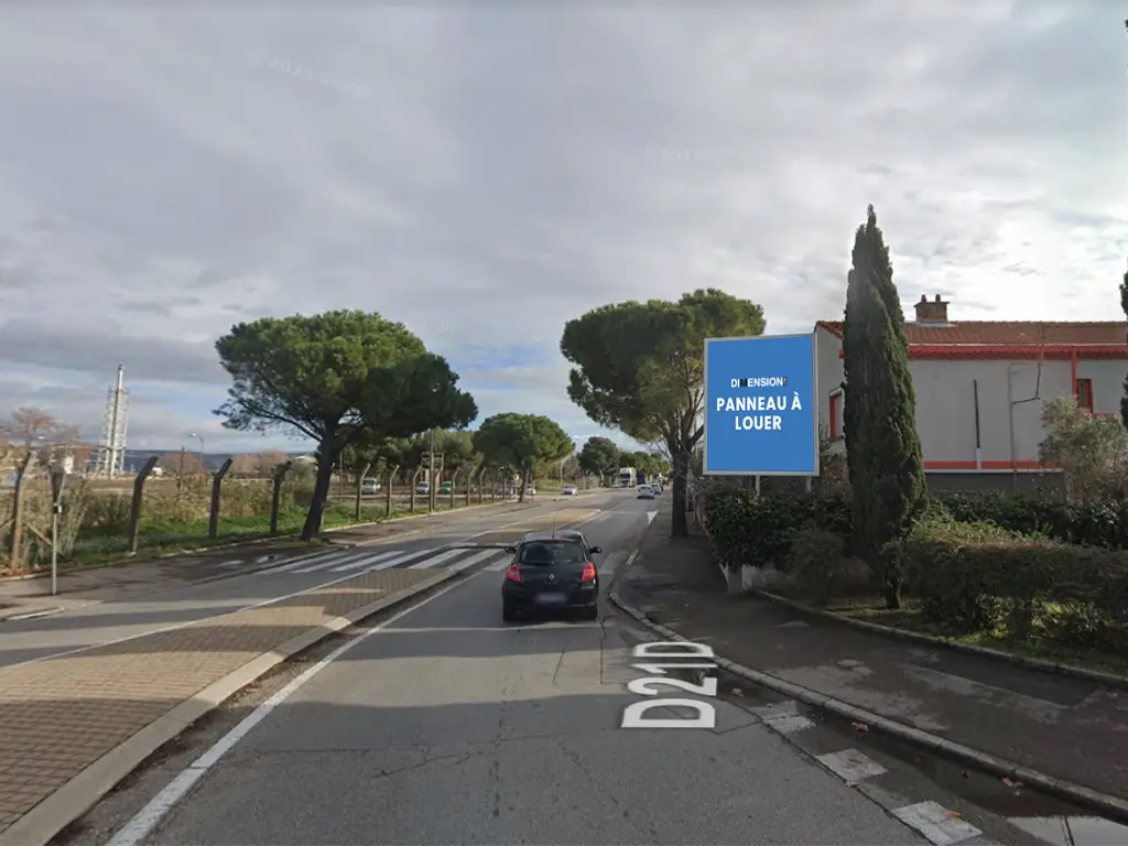 Panneau 8m² Bd Henri Wallon - Berre l'Étang