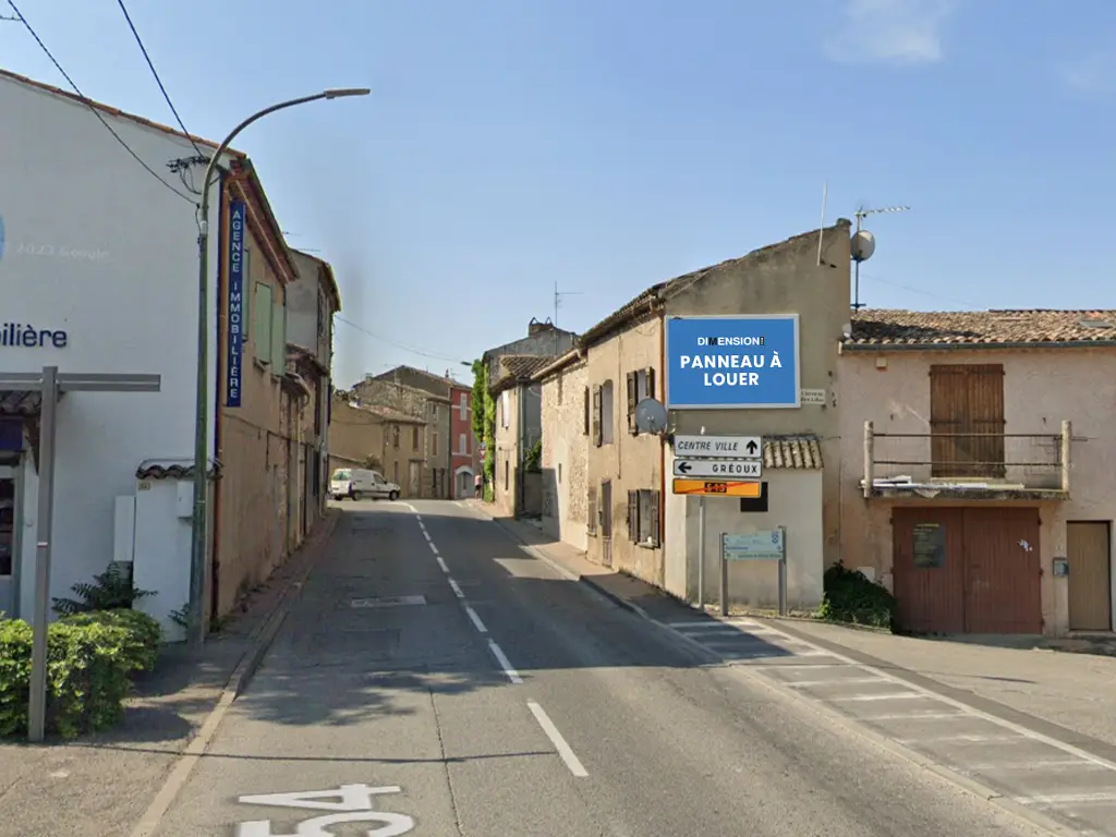 Panneau 4m² Rte de Manosque – Vinon-sur-Verdon
