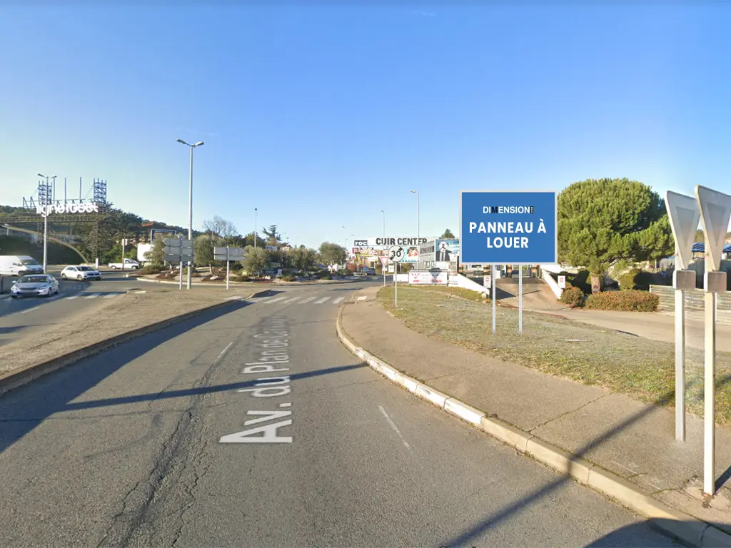 Bis Panneau 8m² Av. du Plan de Campagne BK - Les Pennes-Mirabeau