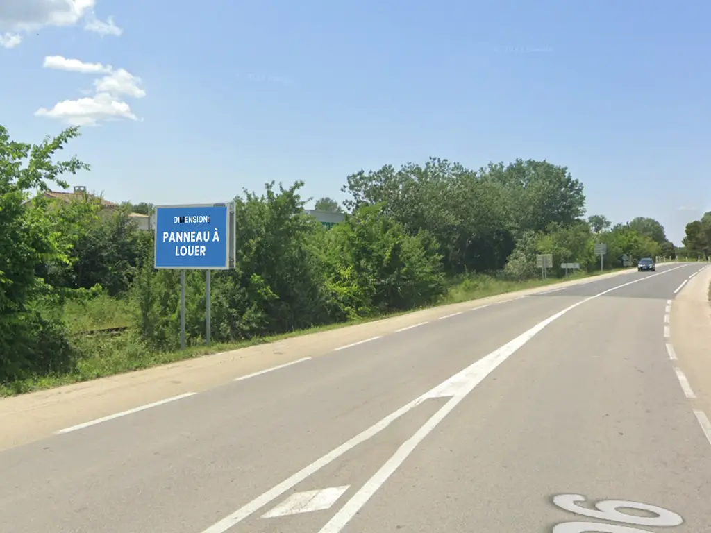 Panneau 4m² Bd de l'Europe - Trets