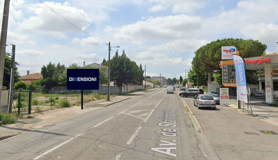 face A - Panneau 4m² Av. de Stalingrad - Arles