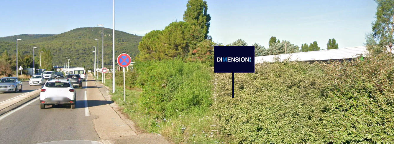 Panneau 1.5m² DROITE Chem. de Prugnon - Saint-Maximin-la-Sainte-Baume