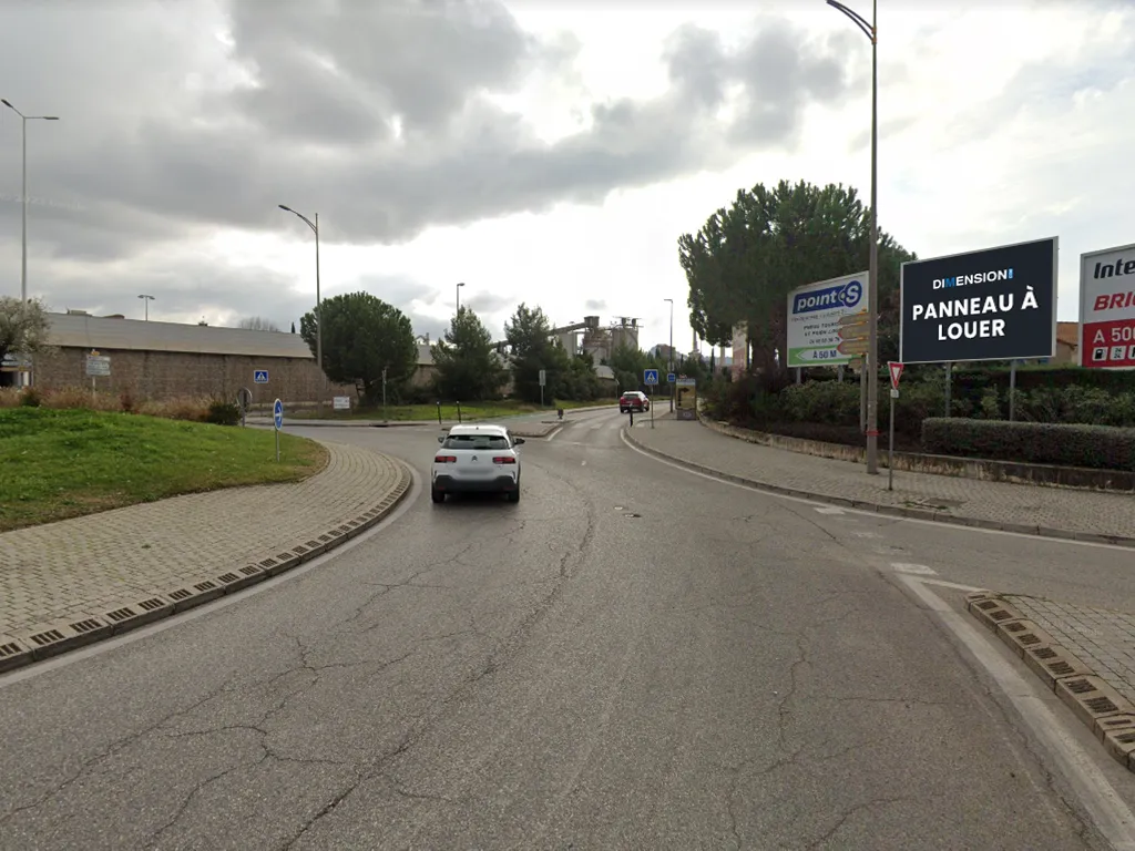 Panneau 12m² Av. Raoul Decoppet - Gardanne