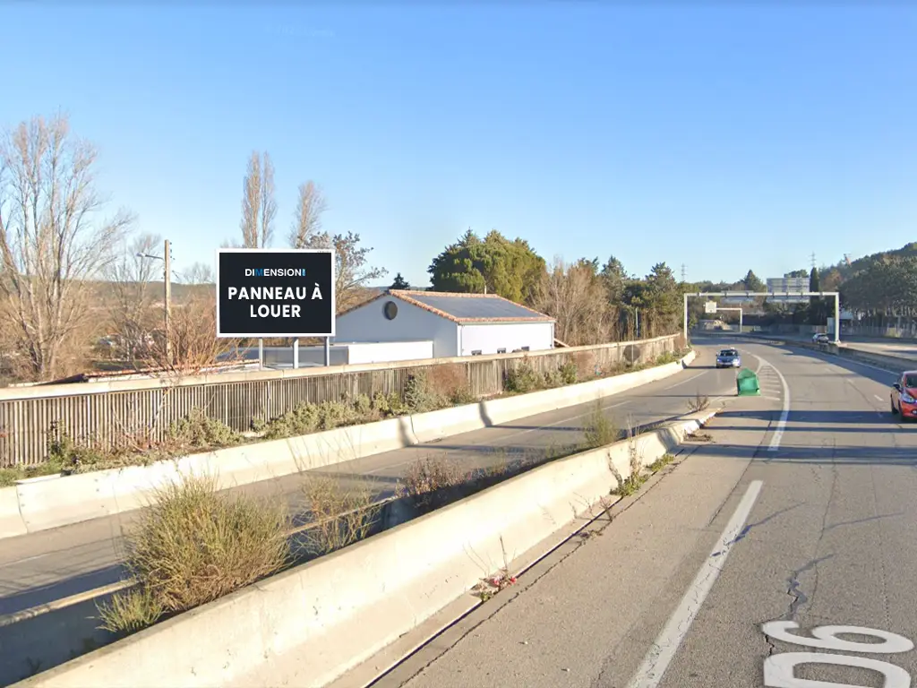 Panneau 8m² Chemin des Prés - Gardanne