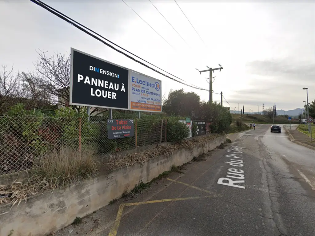 Panneau 8m² Petit Chemin d'Aix - Gardanne