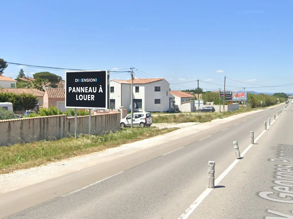 Panneau 8m² Av. Georges Pompidou - Gignac