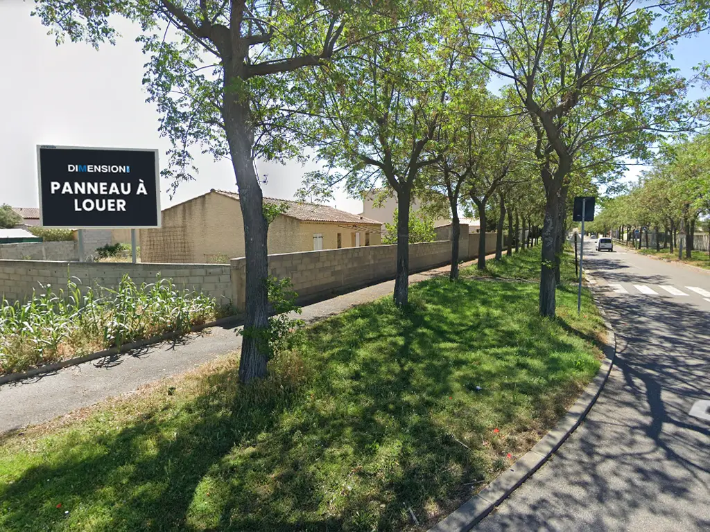 Panneau 8m² Rue du Pré de la Licorne - Istres