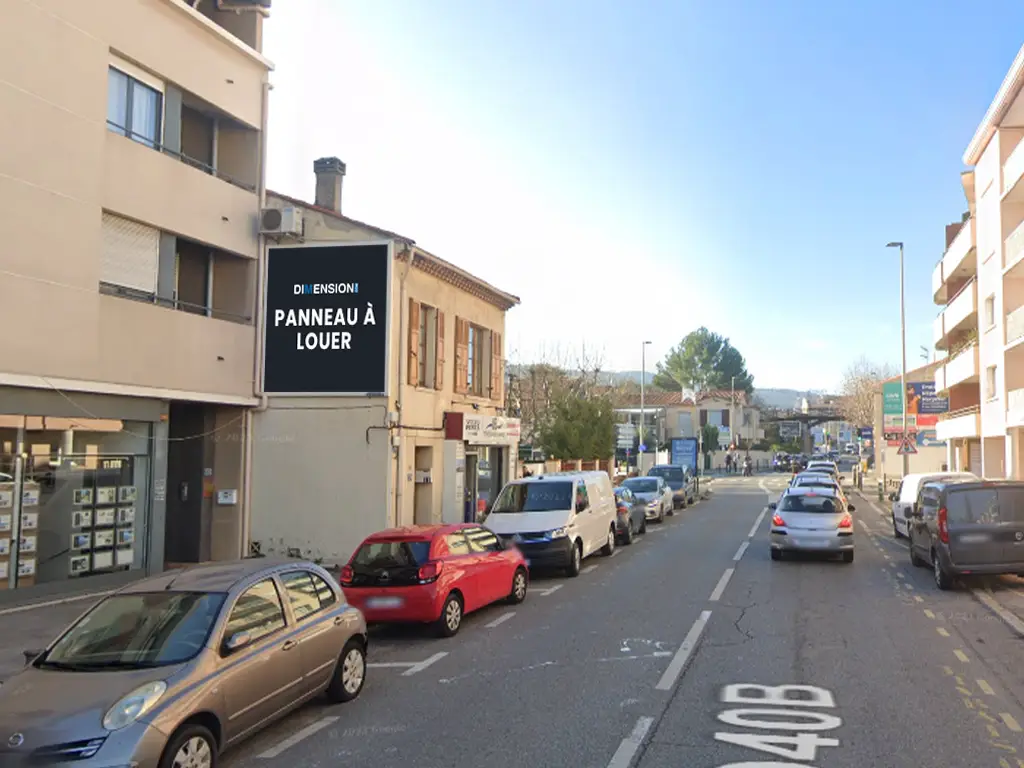 Panneau 10m² Av. Canugli - La Ciotat