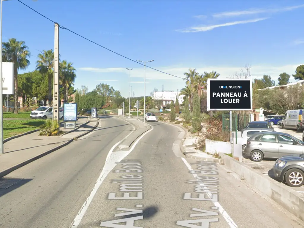 Panneau 4m² Av. Emile Bodin - La Ciotat