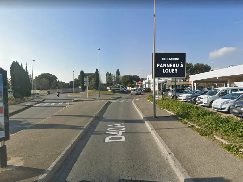 Panneau 4m² Av. Guillaume Dulac - La Ciotat