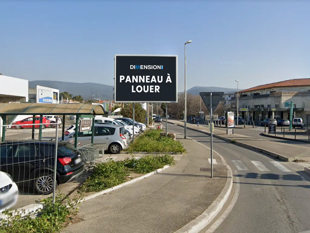 Panneau 4m² Av. Guillaume Dulac - La Ciotat