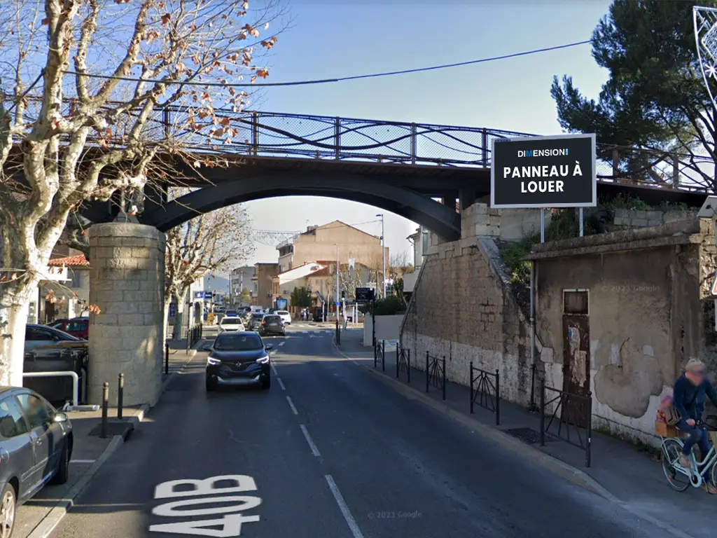 Panneau 4m² Av. Emile Bodin - La Ciotat