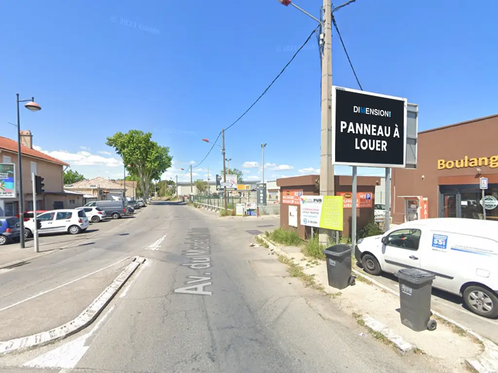 Panneau 8m² Av. du Maréchal Juin DOS- La Ciotat