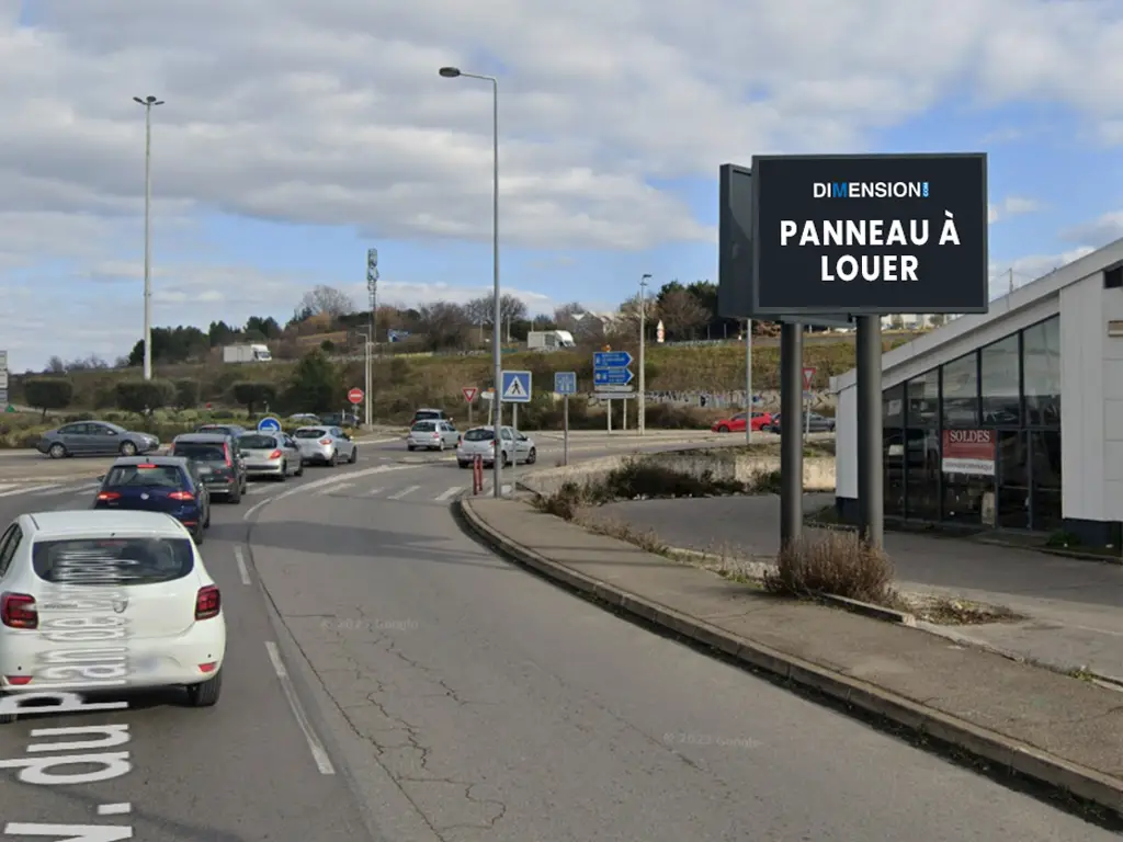 Ecran couleur 6m² Av. du Plan de Campagne - Les Pennes-Mirabeau