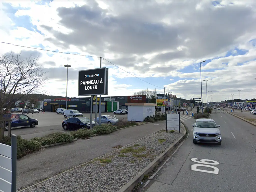 Panneau 8m² Av. du Plan de Campagne GAUCHE- Les Pennes-Mirabeau