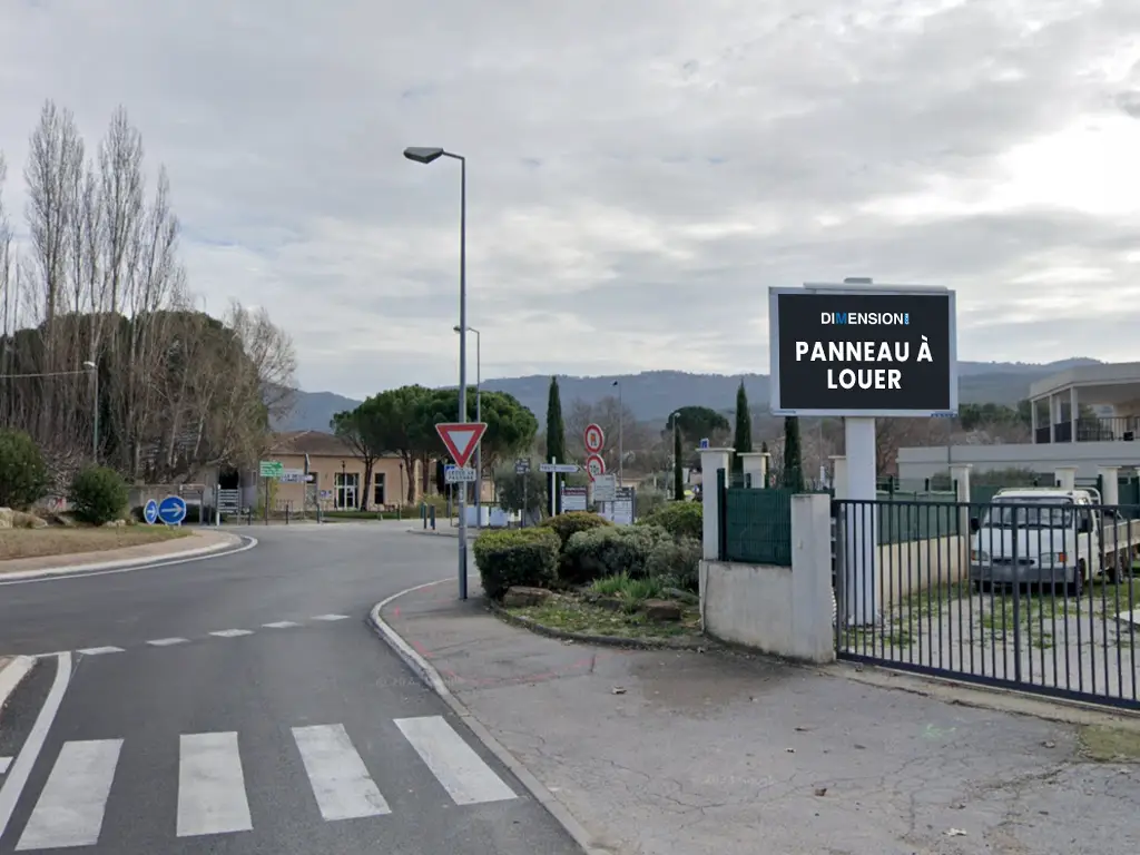 Panneau 4m² Av Jean Jaures - Trets